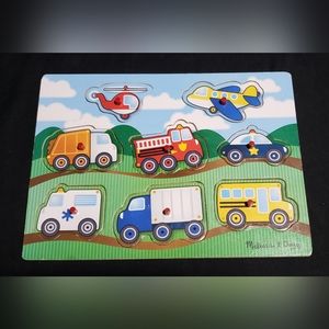 🧩Melissa & Doug Vehicle Puzzle - 2 for $18🧩